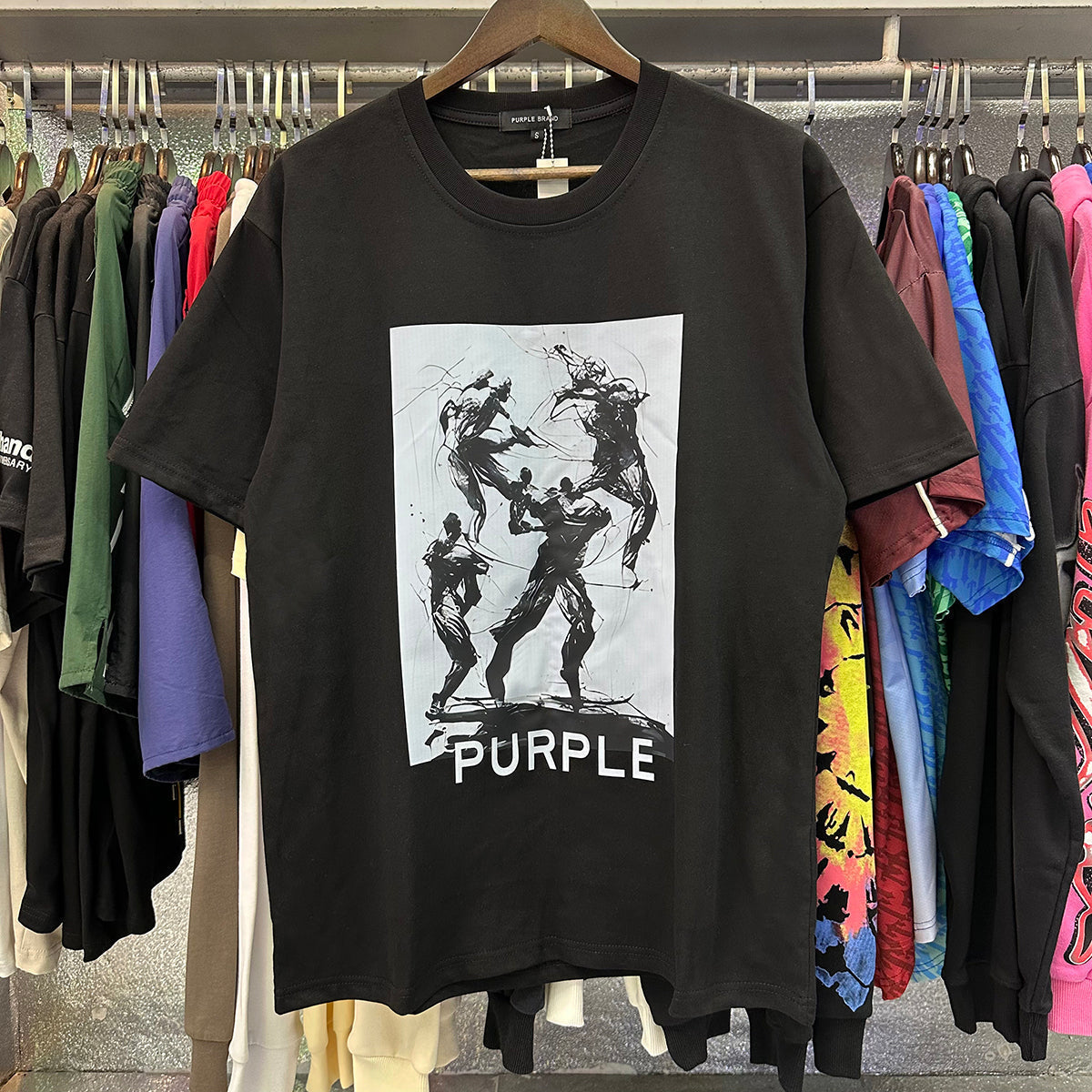 Purple 2025 New T-Shirt 3023