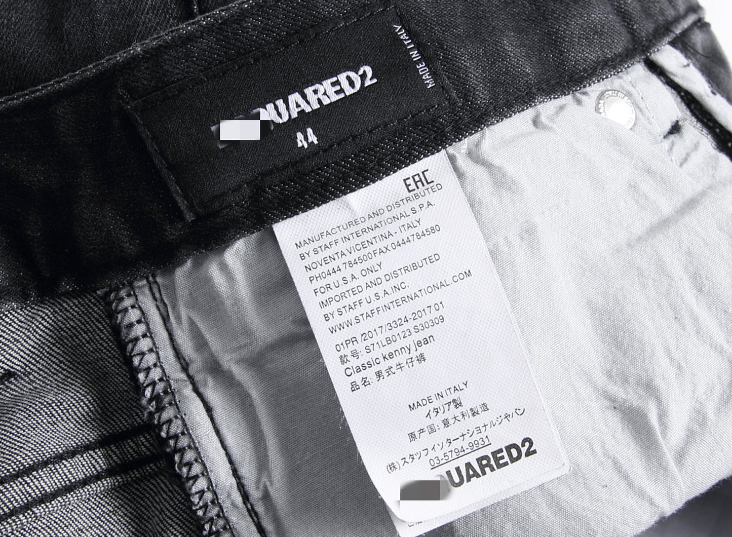 DSQ 2 Short Jeans 1105#