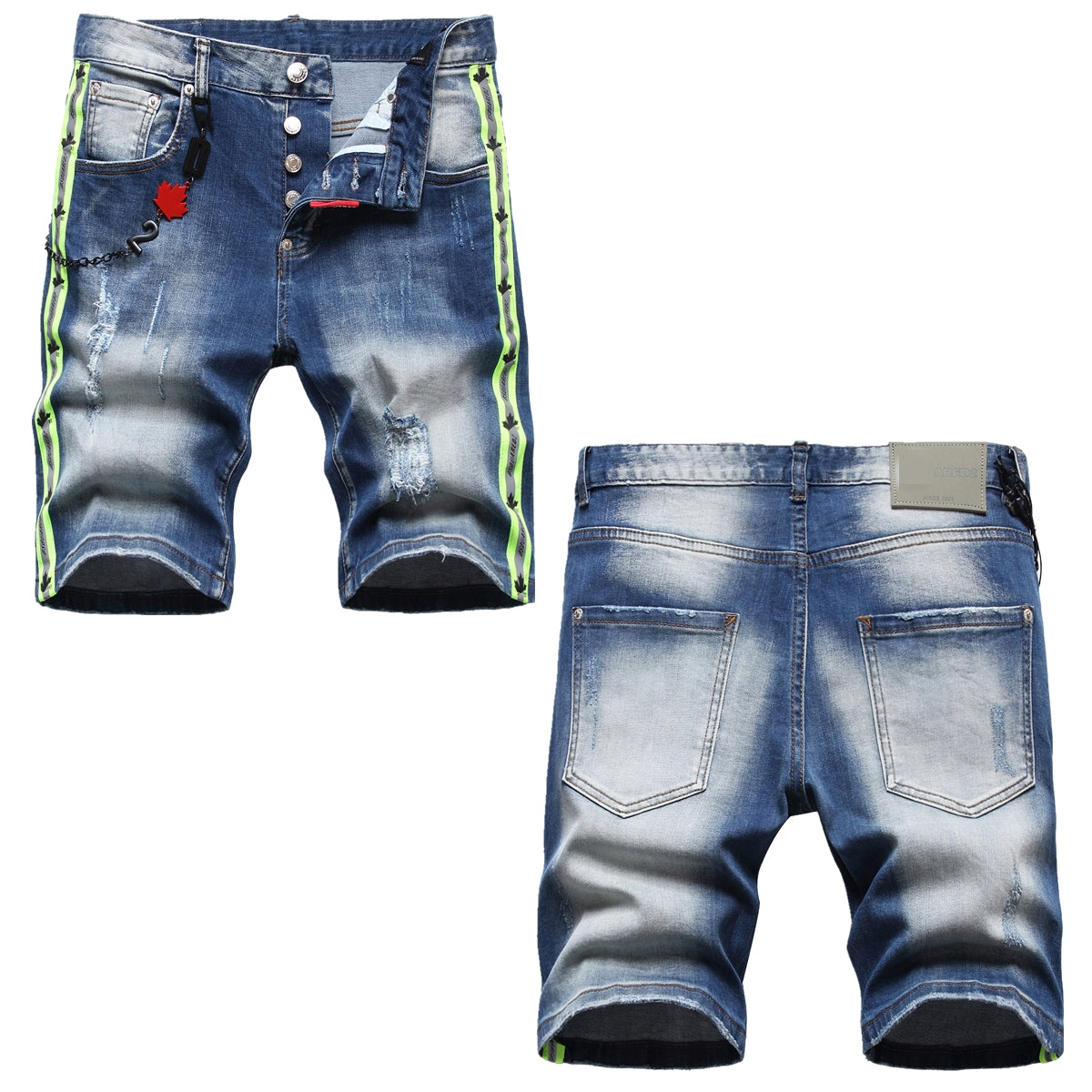 DSQ 2 Short Jeans 1122# Green
