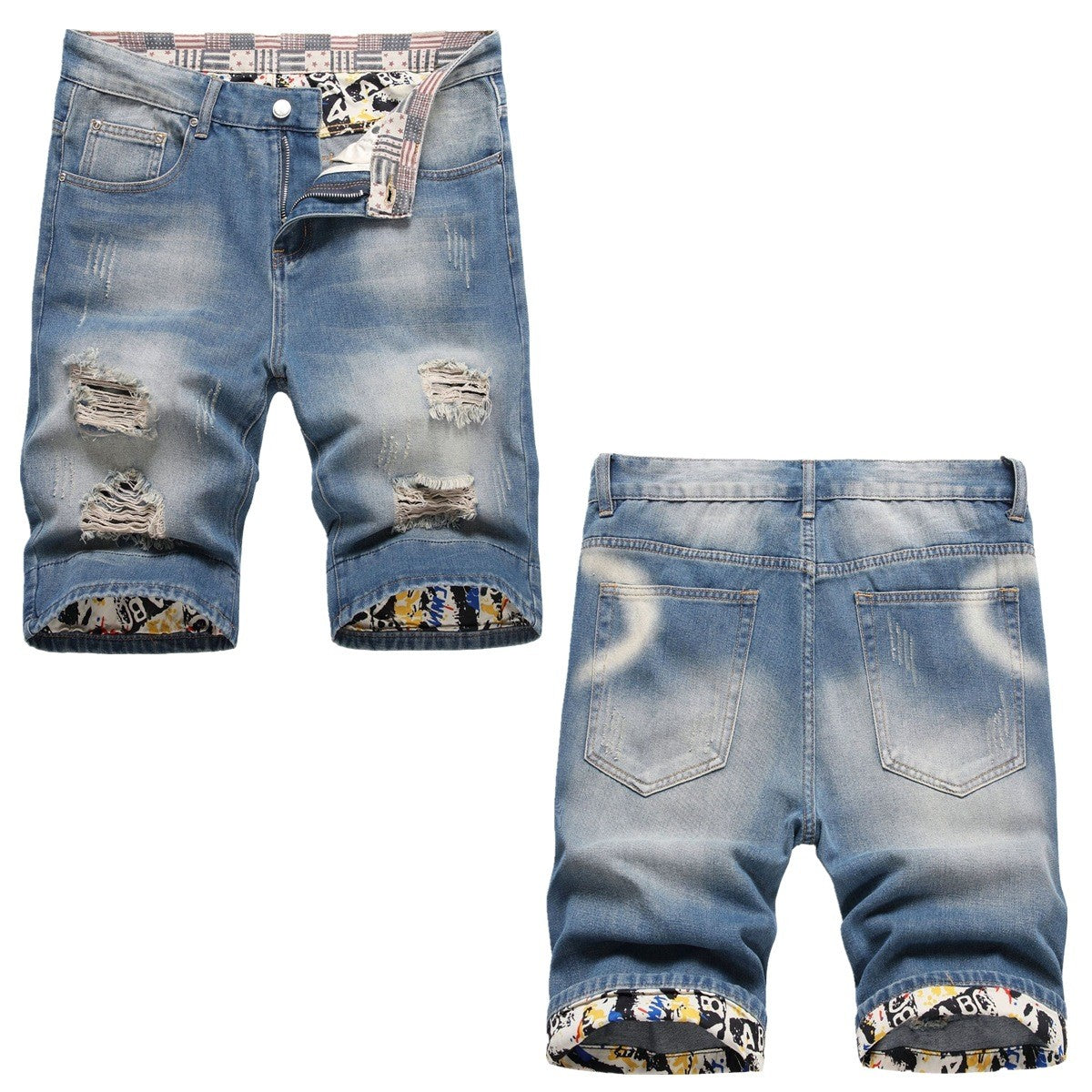 Men's Jean Shorts 664#