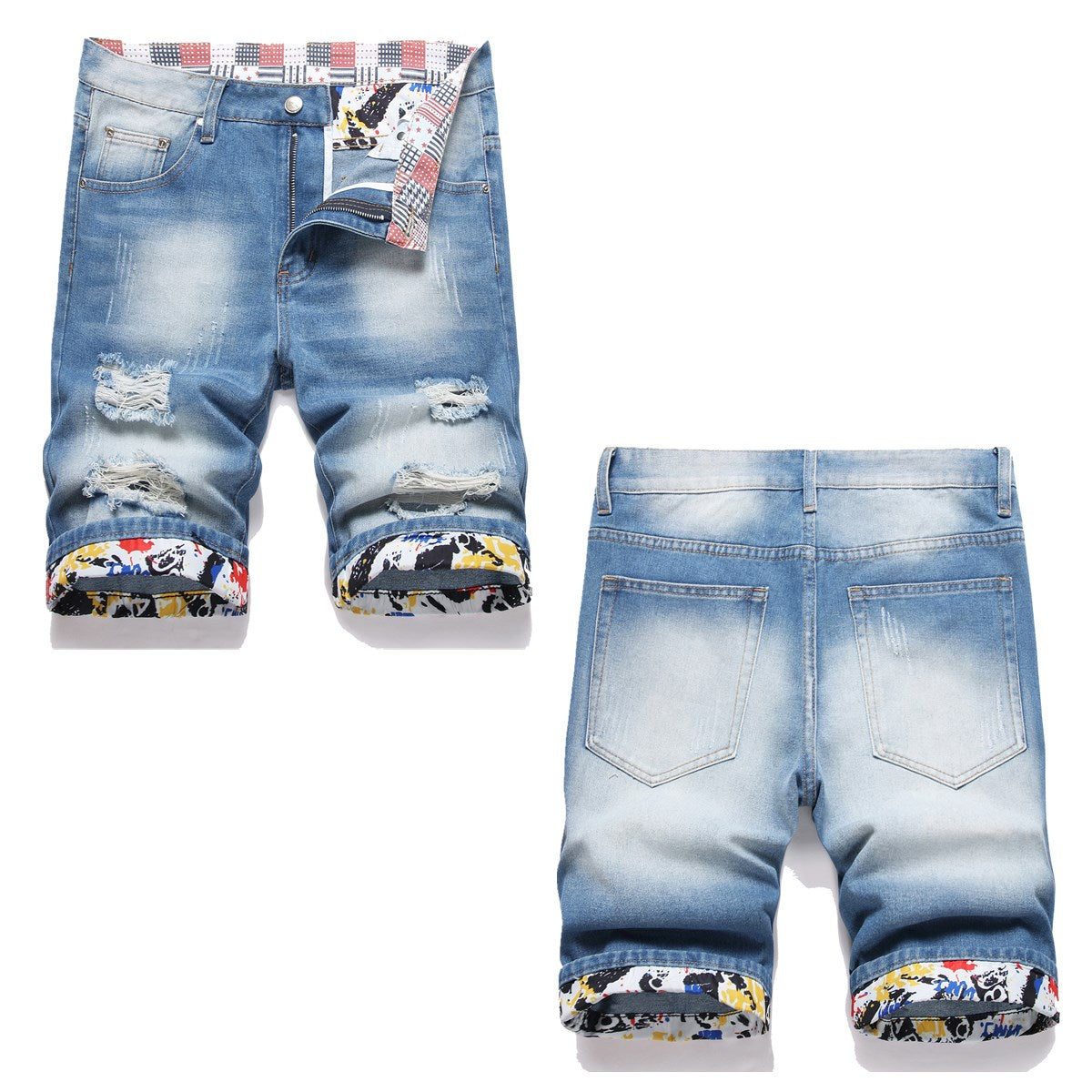 Men's Jean Shorts 611#