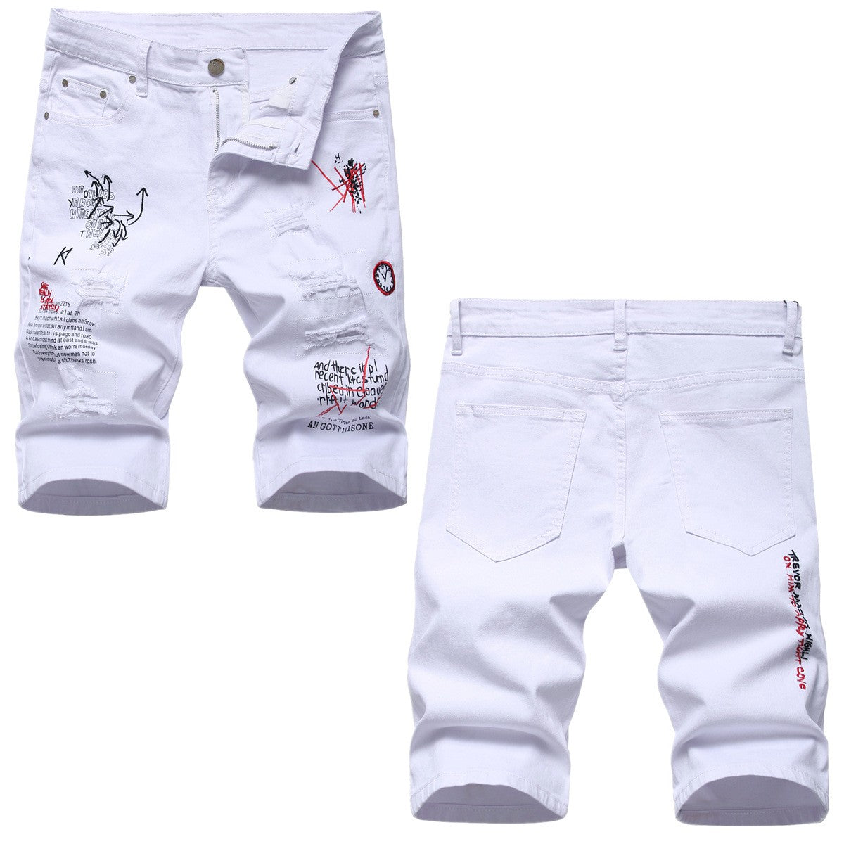 Men's Jean Shorts 2156#