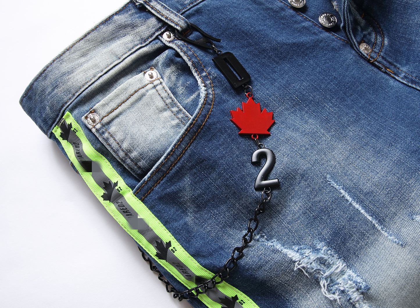 DSQ 2 Short Jeans 1122# Green