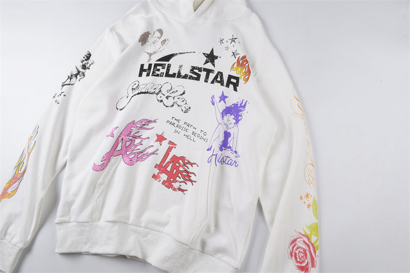 HE Studios 2025 New Hoodie white