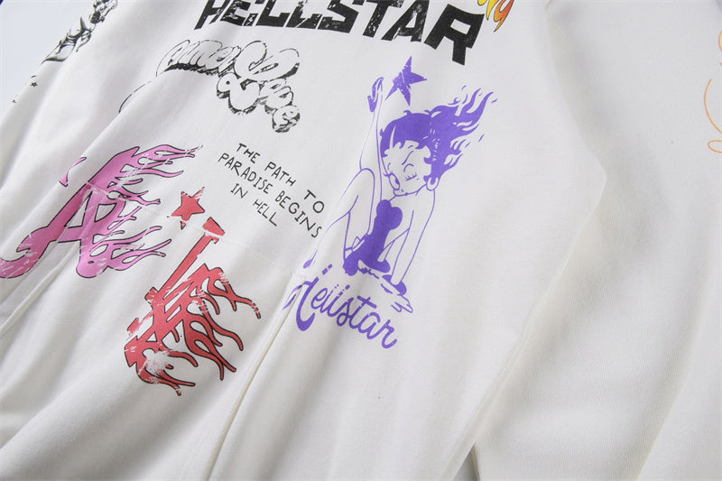 HE Studios 2025 New Hoodie white