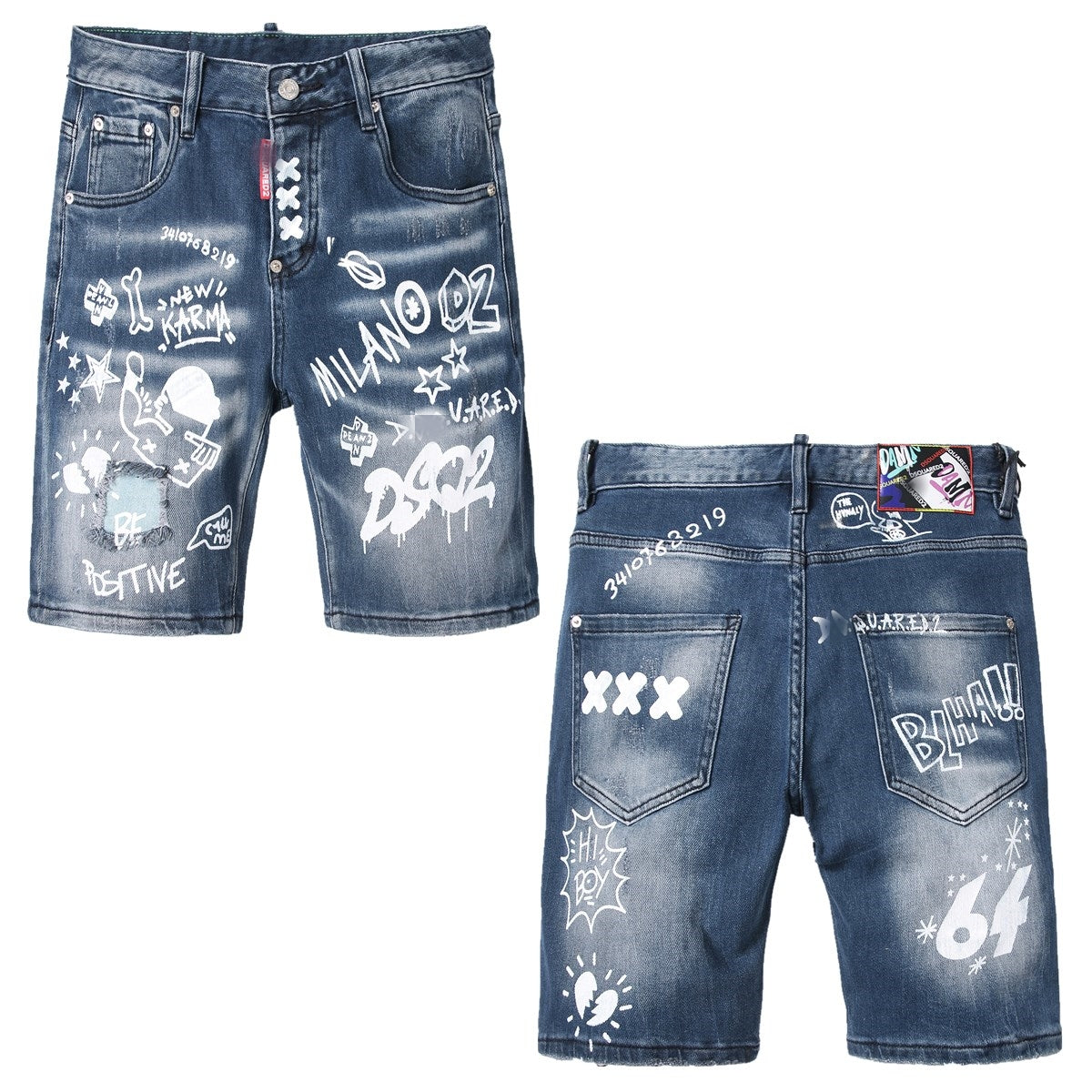 DSQ 2 Short Jeans 1132#
