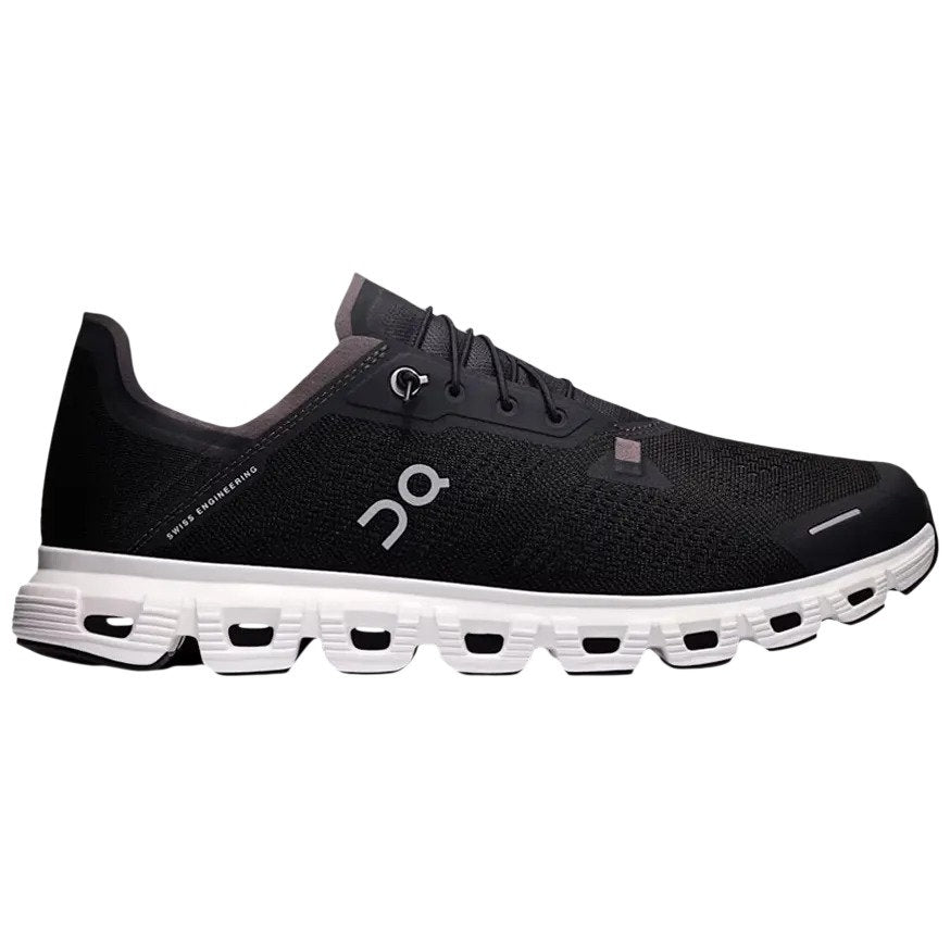 On Cloud 6 Coast Black White Running Shoes