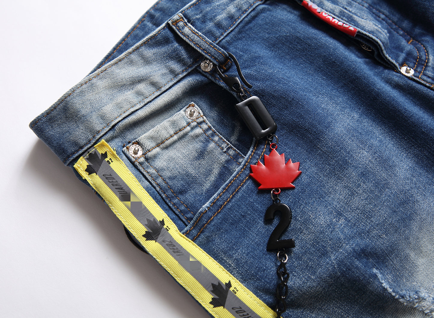 DSQ 2 Short Jeans 1122# Yellow