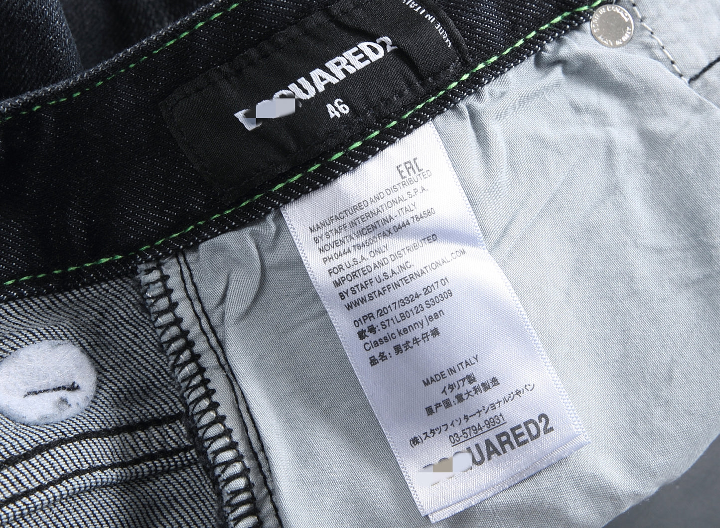 DSQ 2 Short Jeans 2115#