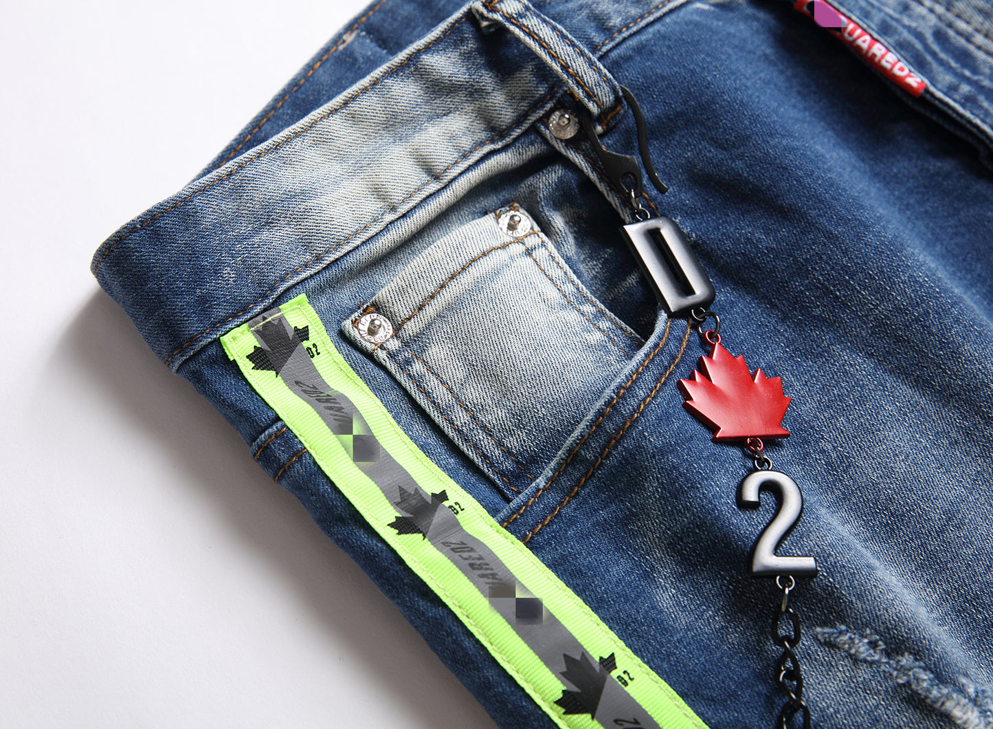 DSQ 2 Short Jeans 1122# Green