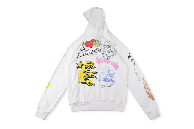 HE Studios 2025 New Hoodie white