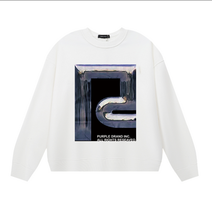 Purple 2025  Men's Long-Sleeve T-shirt Sweatshirt 1146