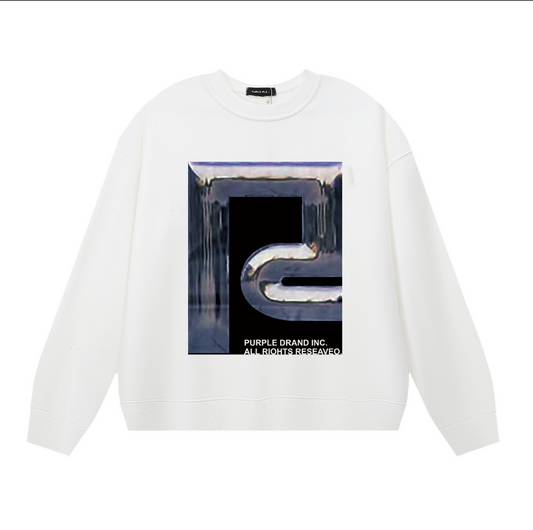 Purple 2025  Men's Long-Sleeve T-shirt Sweatshirt 1146