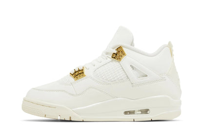 Wmns Jordan 4 Retro 'Metallic Gold'