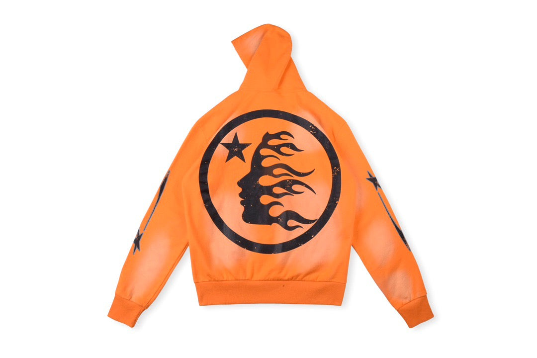 HE Studios Orange Hoodie 2025 New