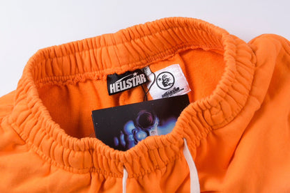 HE Flame Flare Sweatpants Orange 2025 New