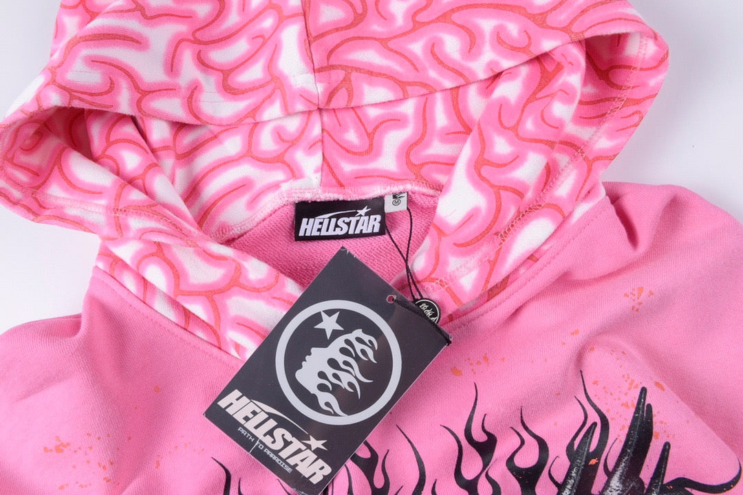 HE Studios Brainwashed Hoodie With Brain  2025 New