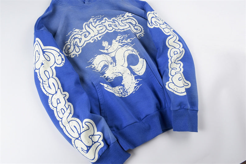 HE Studios 2025 New Hoodie blue