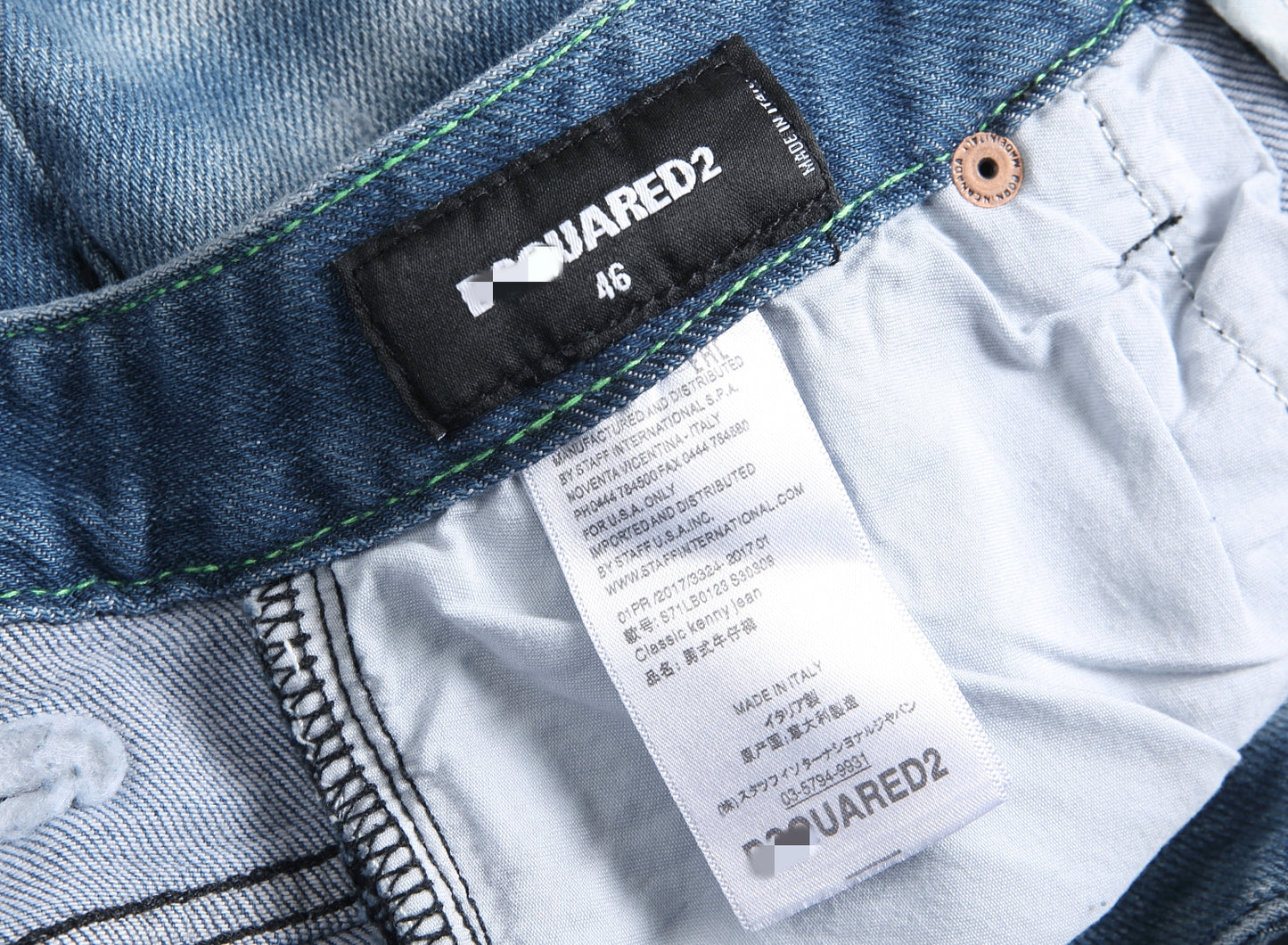 DSQ 2  Short  Jeans 2116#