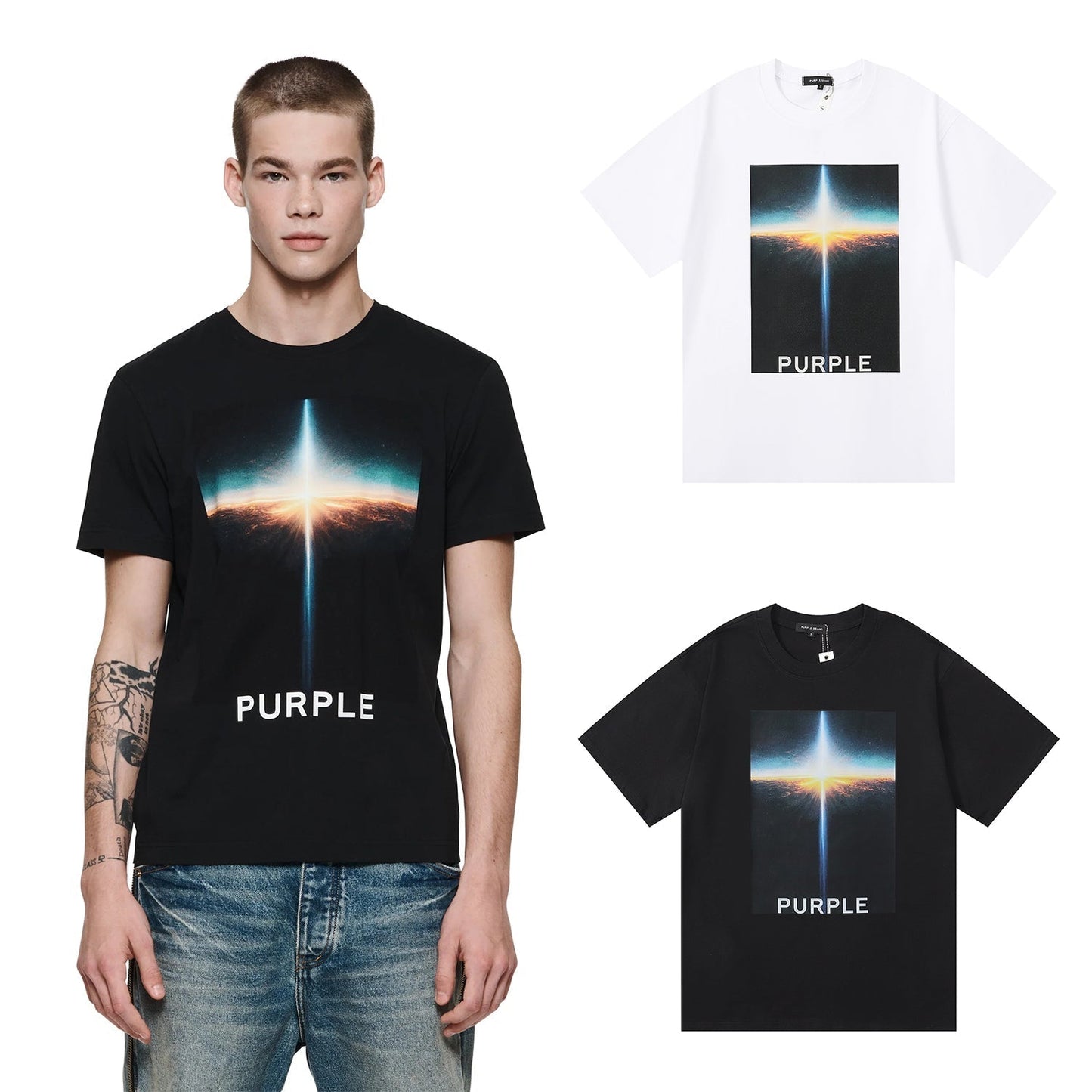 Purple 2025 New T-Shirt 3017