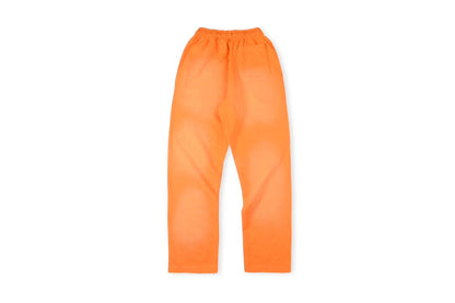 HE Flame Flare Sweatpants Orange 2025 New