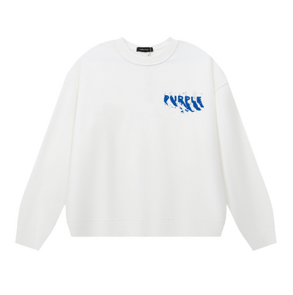 Purple 2025  Men's Long-Sleeve T-shirt Sweatshirt 1158