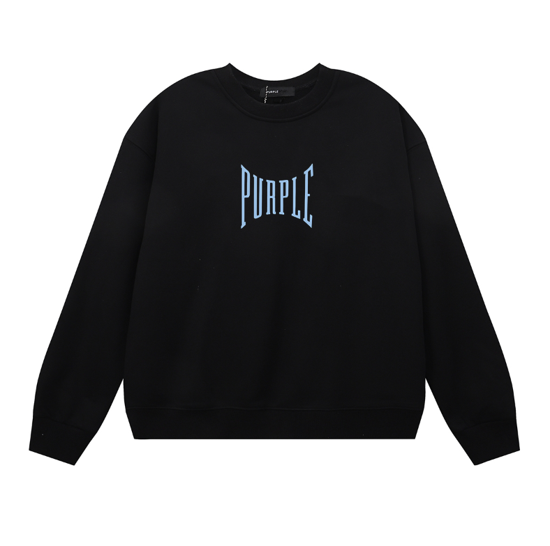 Purple 2025  Men's Long-Sleeve T-shirt Sweatshirt 1156