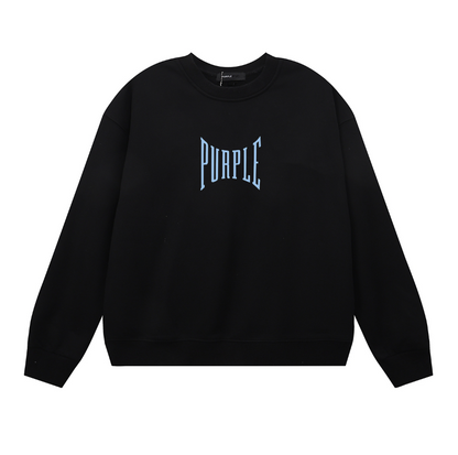 Purple 2025  Men's Long-Sleeve T-shirt Sweatshirt 1156