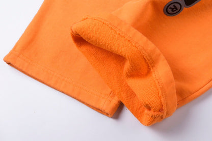 HE Flame Flare Sweatpants Orange 2025 New