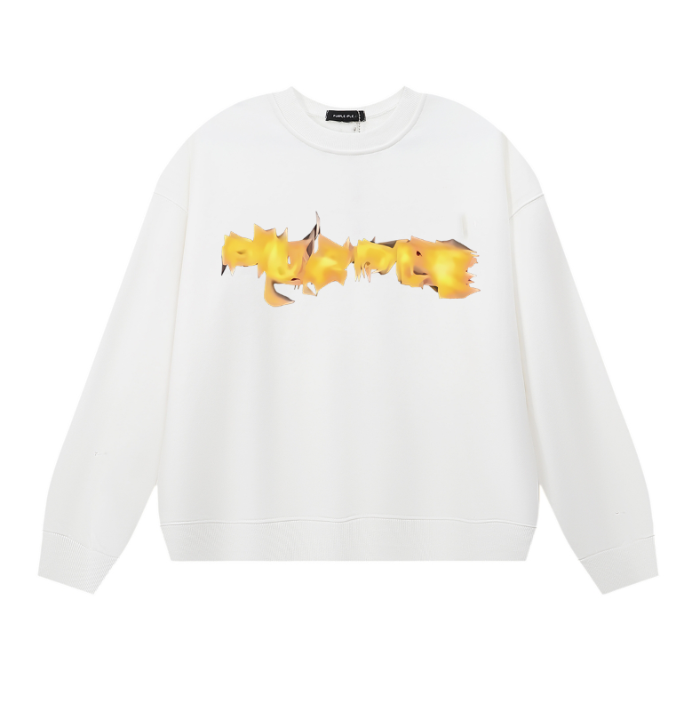 Purple 2025  Men's Long-Sleeve T-shirt Sweatshirt 1135