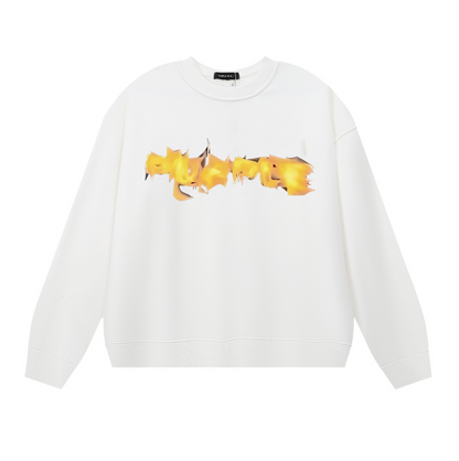 Purple 2025  Men's Long-Sleeve T-shirt Sweatshirt 1135