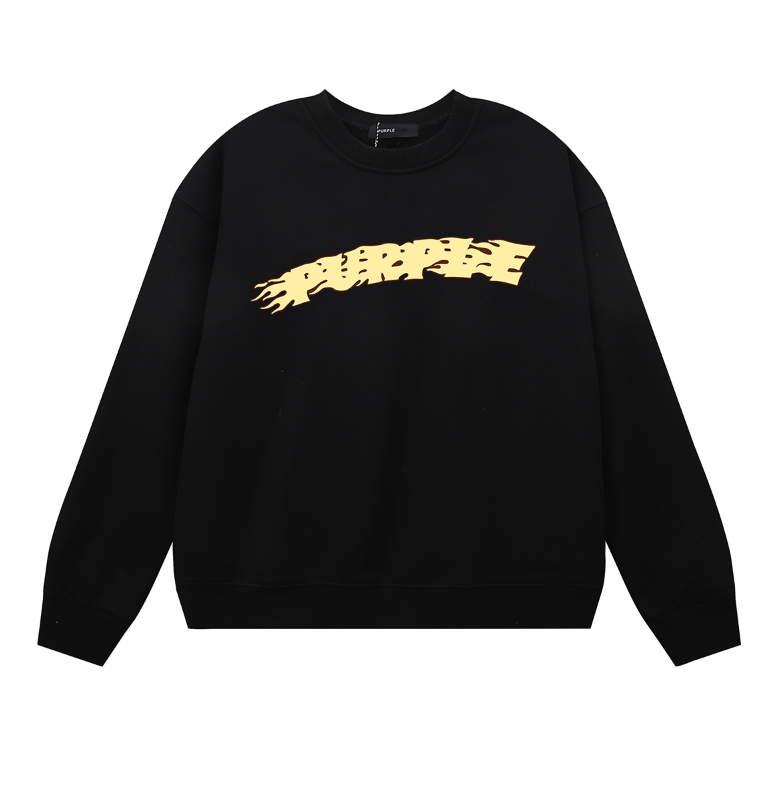 Purple 2025  Men's Long-Sleeve T-shirt Sweatshirt 1130