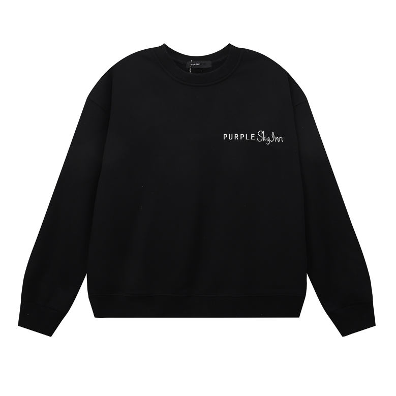 Purple 2025  Men's Long-Sleeve T-shirt Sweatshirt 1150