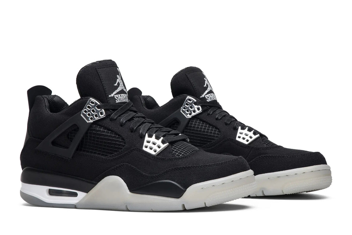 Eminem x Carhartt x Jordan 4 Retro 'Black Chrome'