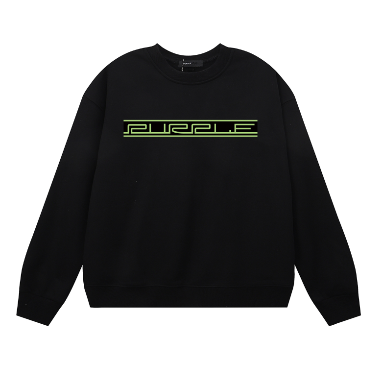 Purple 2025  Men's Long-Sleeve T-shirt Sweatshirt 1131