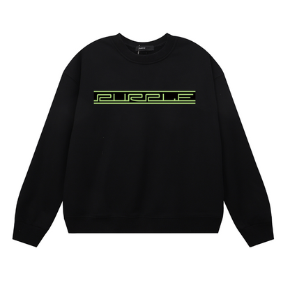 Purple 2025  Men's Long-Sleeve T-shirt Sweatshirt 1131
