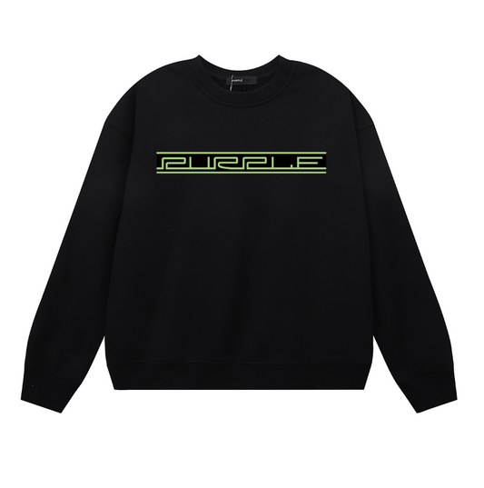Purple 2025  Men's Long-Sleeve T-shirt Sweatshirt 1131
