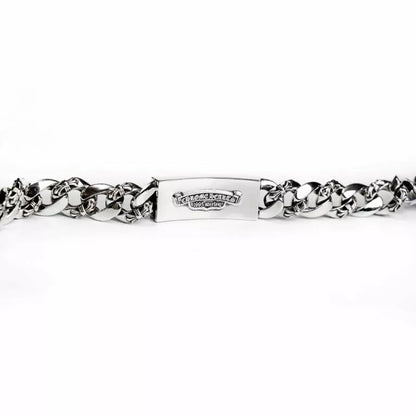 Chrome Hearts DAGGER ID FANCY LINK CLIP BRACELET -6