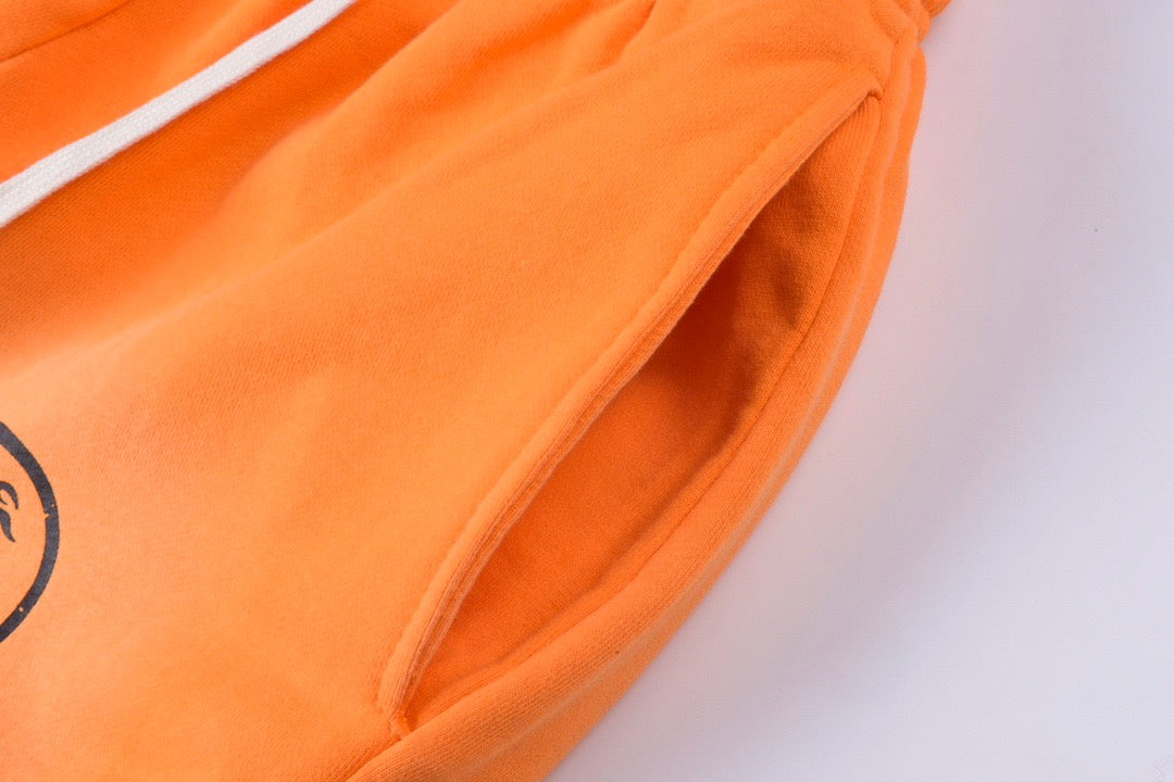 HE Flame Flare Sweatpants Orange 2025 New