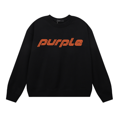 Purple 2025  Men's Long-Sleeve T-shirt Sweatshirt 1133