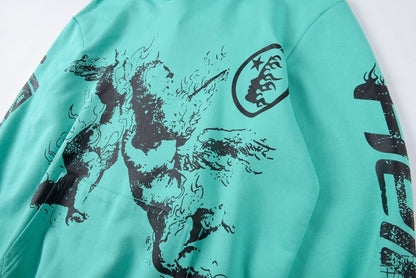 HE Studios 2025 New Hoodie green