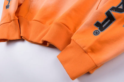 HE Studios Orange Hoodie 2025 New