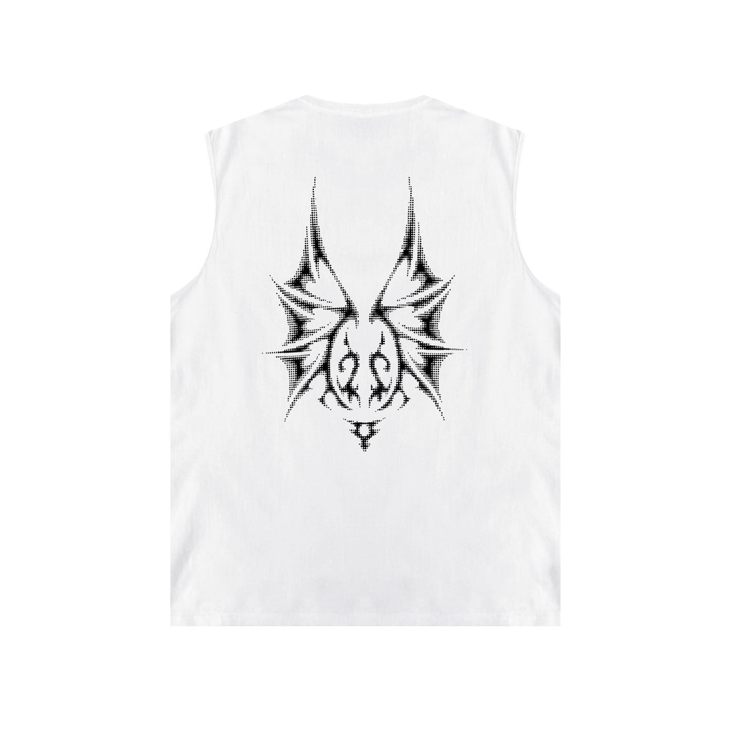 PURPLE-Purple Sleeveless T-Shirt  BPUR116#