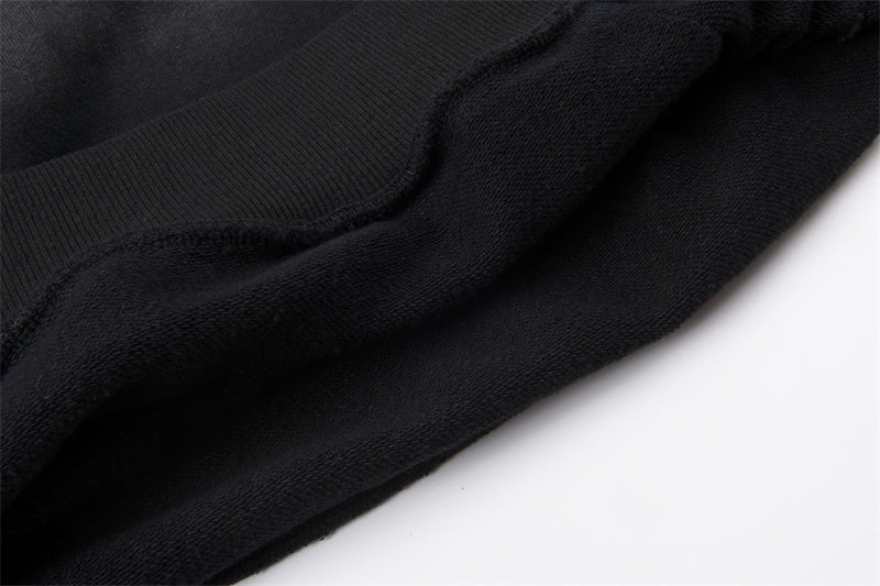 HE Studios 2025 New Hoodie Black Five-pointed star