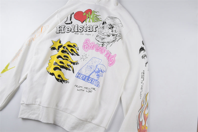 HE Studios 2025 New Hoodie white