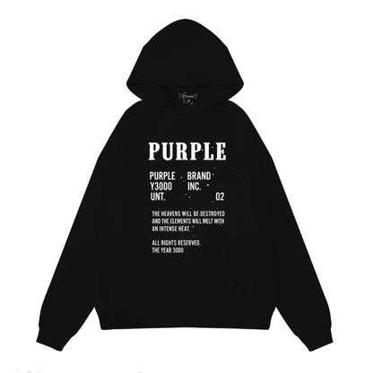 Purple 2025 New Hoodie 992