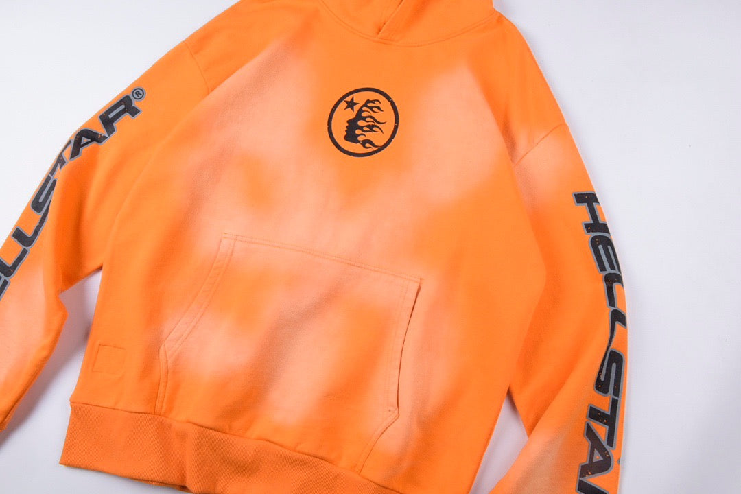 HE Studios Orange Hoodie 2025 New