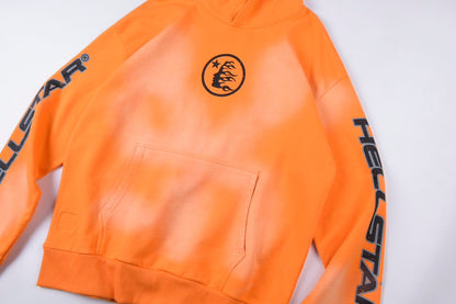 HE Studios Orange Hoodie 2025 New