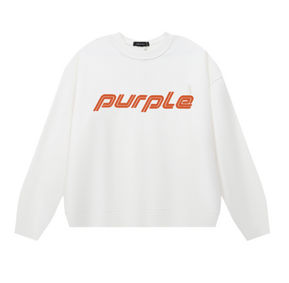 Purple 2025  Men's Long-Sleeve T-shirt Sweatshirt 1133