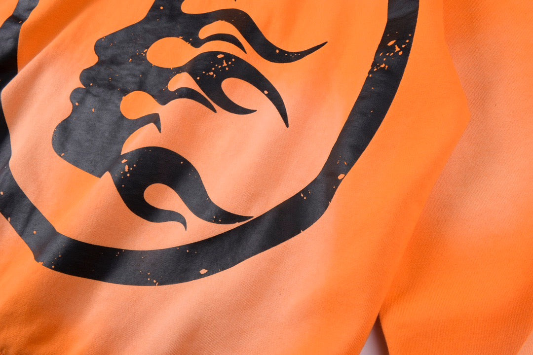 HE Studios Orange Hoodie 2025 New